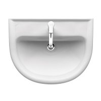 Laufen Pro Раковина 55х44х16 см, подвесная., с 1 отв., по центу, c переливом, цвет: белый