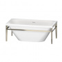 Ванна акриловая Duravit (Дуравит), 160х80 прямоугольная, Отдельностоящая