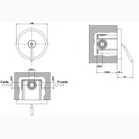 Gessi Goccia Встраиваемый однорычажный смеситель, цвет: хром
