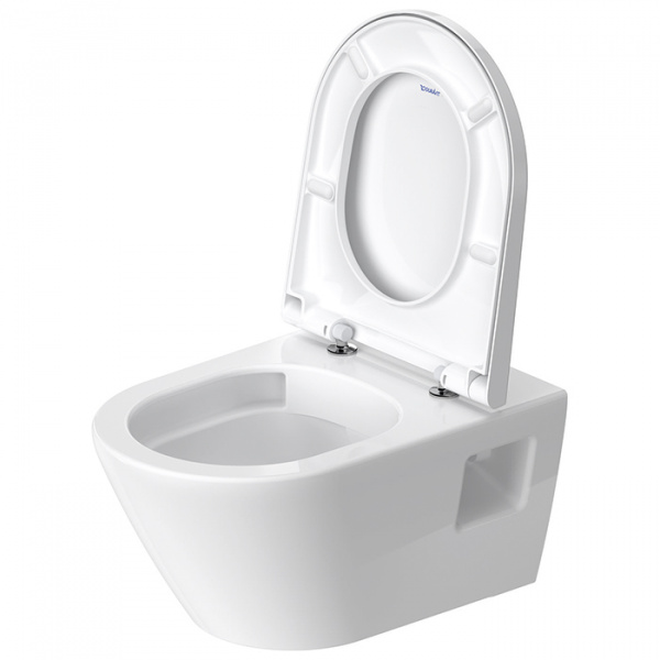 Duravit D-Neo Унитаз подвесной 37х54 см, безободковый, цвет: белый