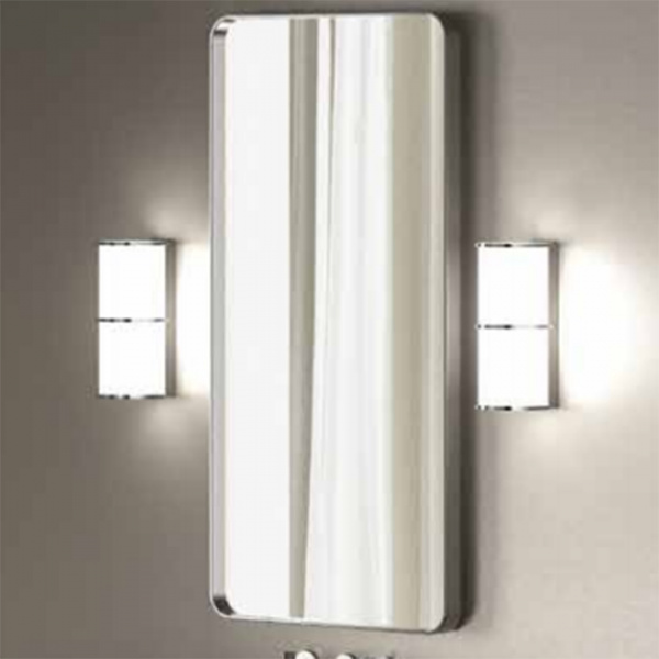 Armani Roca Baia Зеркало 60х5.5х110см с металлической рамкой, цвет: brushed steel