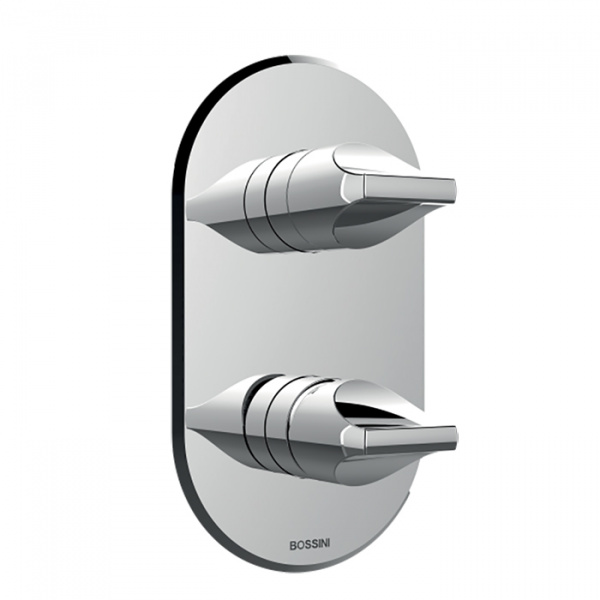 Bossini Apice Смеситель для душа, встраиваемый, однорычажный, с переключателем на 2-5 положений, цвет: хром