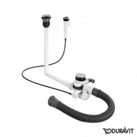 Специальный комплект слива-перелива с подачей воды снизу (тросик 1250 мм) Duravit Blue Moon