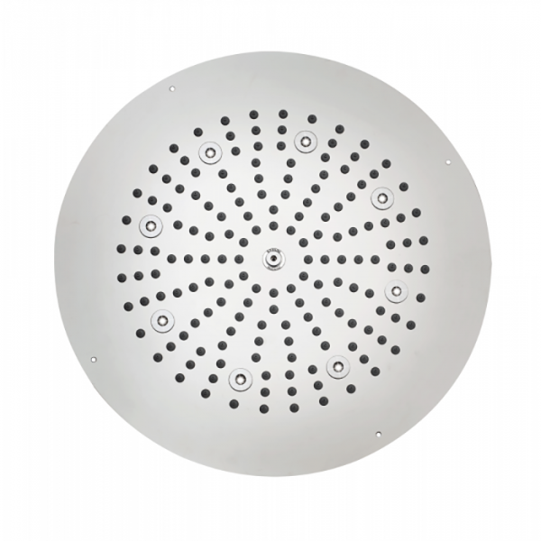 BOSSINI DREAM-OKI Верхний душ Ø 470 мм, с 8 LED  RGB, блок питания/управления, Cromoterapia, гибкая подводка,, цвет: хром