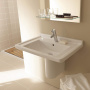 Duravit Starck 3  Раковина 70x49 см, 1 отв., цвет: белый
