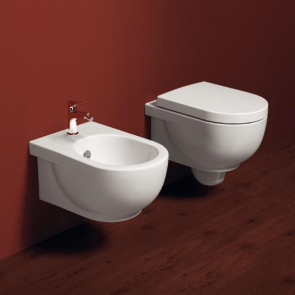 SIMAS E-LINE Унитаз подвесной 51х35см, цвет: белый СИДЕНИЕ НА ВЫБОР