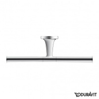 Duravit Starck T Двойной держатель туалетной бумаги, подвесной, цвет: хром