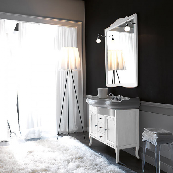 Kerasan Retro Комплект мебели 100см, Цвета: bianco matt.