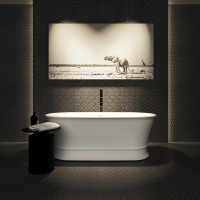 TW collection Ванна отдельностоящая 170х83.9х61.5см., с переливом