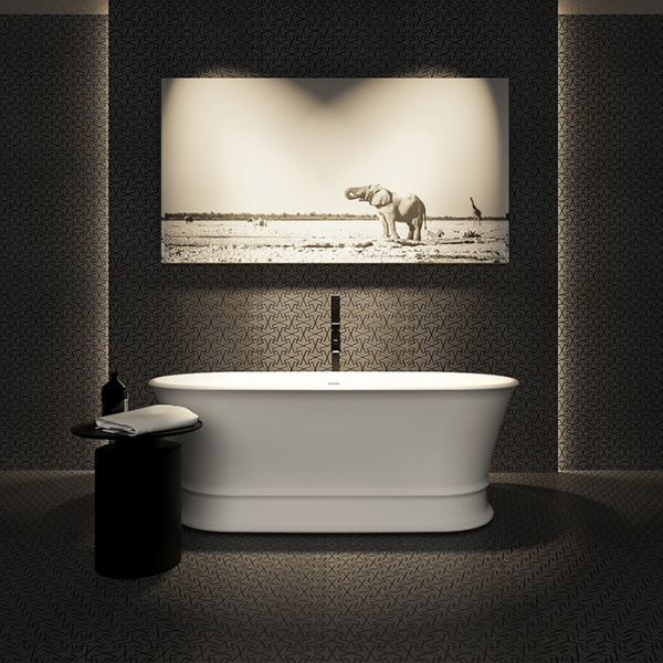 TW collection Ванна отдельностоящая 170х83.9х61.5см., с переливом