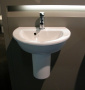 Duravit Darling New Раковина 55x48 см, 1 отв., цвет: белый
