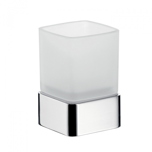 Emco Loft Стакан настольный, цвет: emco-steel/хрусталь