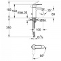 Смеситель для раковины Grohe Eurostyle Cosmopolitan 2338820E