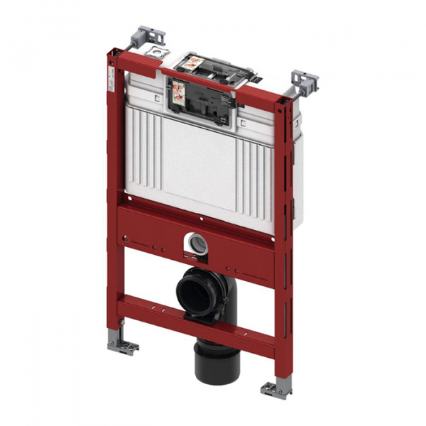 TECEprofil Модуль для установки унитаза, с фронт/верт. положением панели смыва, высота h820мм, с крепежом