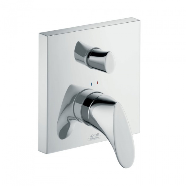 Axor Starck Organic однорычажный смеситель для ванны для скрытого монтажа, внешняя часть, цвет: хром