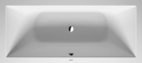Ванна из искусственного камня DuraSolid® Duravit DuraSquare 180x80 прямоугольная, встраиваемая