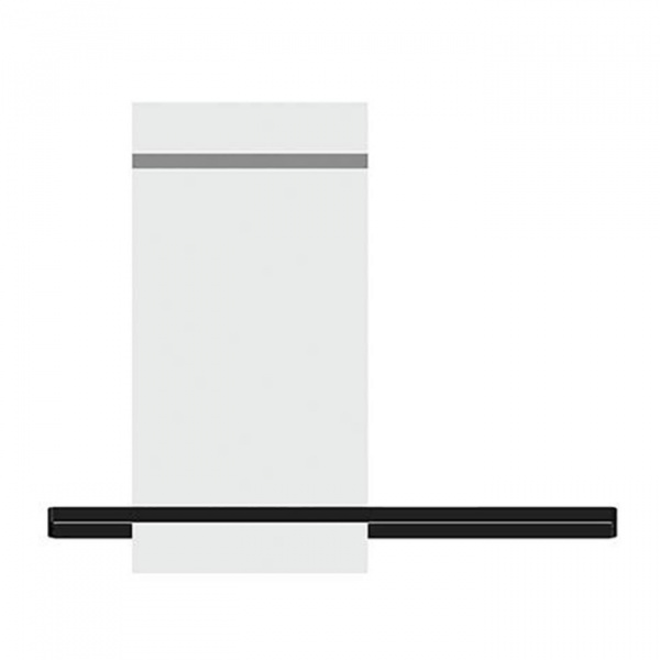 Bertocci Fly Зеркало с подсветкой 40х80см, подвесной, отделка: хром/белый матовый