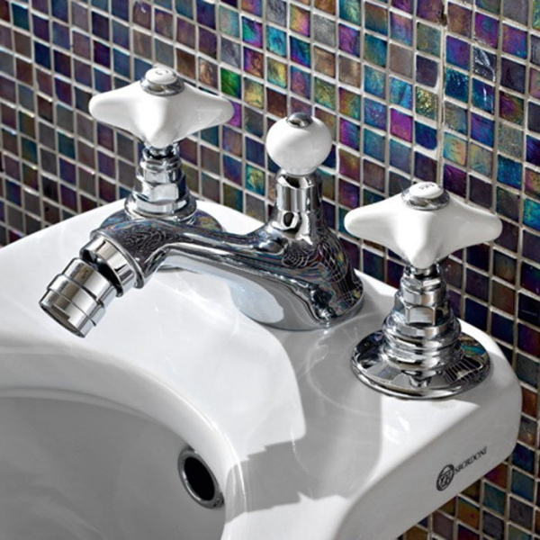 Sbordoni Magnolia Смеситель для биде на 3 отверстия, цвет: хром