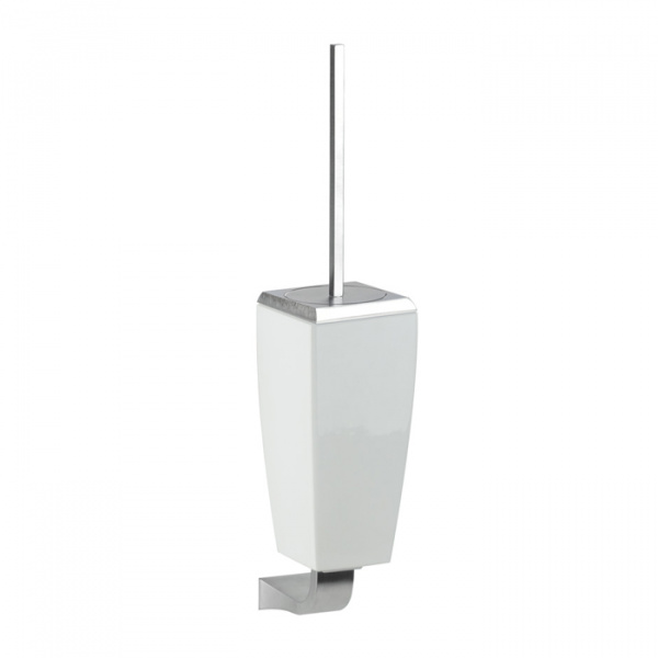 Gessi Mimi Ершик для унитаза подвесной керамический, цвет: хром/белый