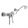Carlo Frattini Bell, Смеситель для душа с душевым комплектом, цвет: Хром