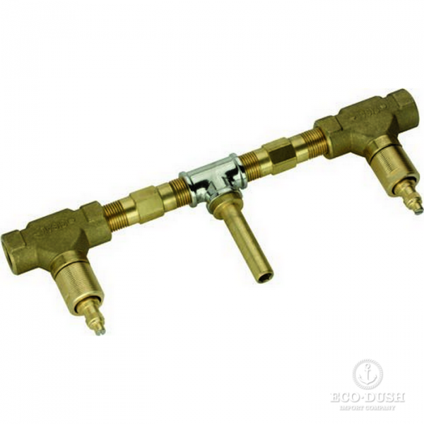 CISAL Внутренняя часть смесителя на 3 отверстия из стены для раковины, ZA00351004