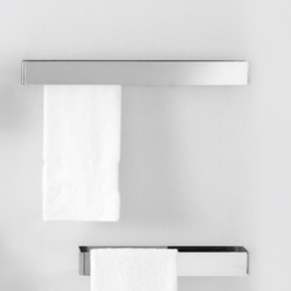 Agape 369 Двойной полотенцедержатель, 48см, подвесной, цвет: глянец