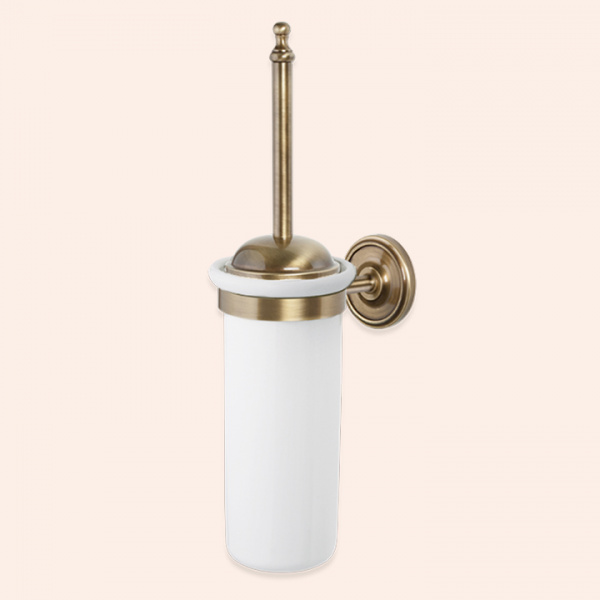 TW Bristol Ёршик подвесной в керамической колбе, цвет:  бронза