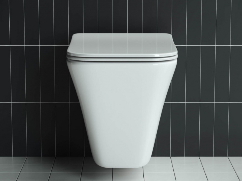 Подвесной унитаз Mono Rimless Ceramica Nova белый CN1902