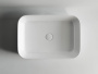 Умывальник чаша накладная прямоугольная Element 600*420*140мм Ceramica Nova белый CN5004