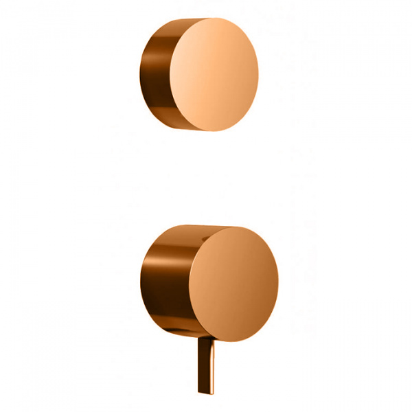 Fantini AF/21 Встраиваемый смеситель для душа, цвет: Matt Copper PVD