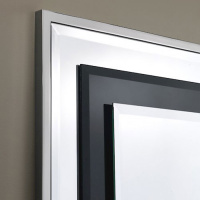 Devon&Devon Venice Зеркало 96х76см, цвет: хром/черный