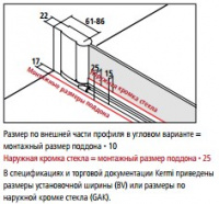KERMI Pega PTF Душевая дверь 120х200см., серебро+прозрачное стекло +clean