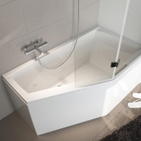Ванна асимметричная Riho BA89005, 170х90, санитарный акрил