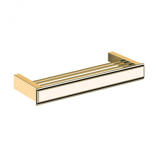 Gessi Eleganza Полочка 30см, подвесной, цвет: золото