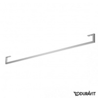 Duravit D-Code Полотенцедержатель труба с квадратным сечением, 115x1.4см, хром