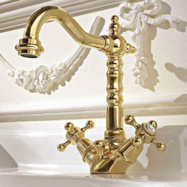 Sbordoni Londra Смеситель для раковины на 1 отверстие, цвет: глянцевая латунь