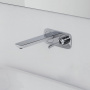 Hansgrohe Pura Vida Смеситель для раковины, встраиваемый, излив 165, 225 мм, внешняя часть, цвет: Белый/Хром