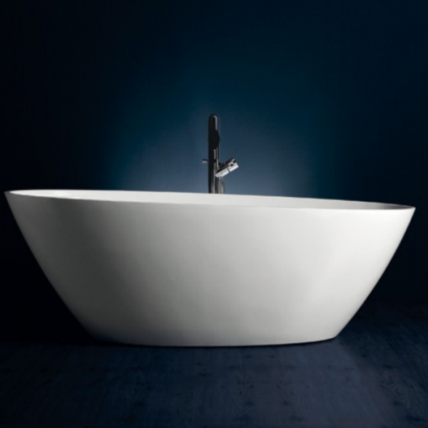 Simas Bohemien Ванна отдельностоящая, из Crystal Tech 190*88*66 см со сливной арматурой