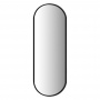 Gessi Goccia Зеркало настенное 36х90см в черной раме