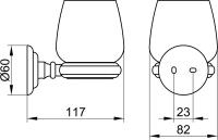 Стакан Keuco Astor 02150