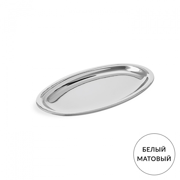 Kerasan Nolita Мыльница настольная, цвет: белый матовый