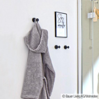 Decor Walther Basic HAK4 Крючок, подвесной, цвет: черный матовый