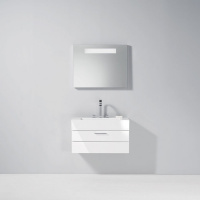 Burgbad Crono Раковина 81x42 см, 1 отв., цвет: белый