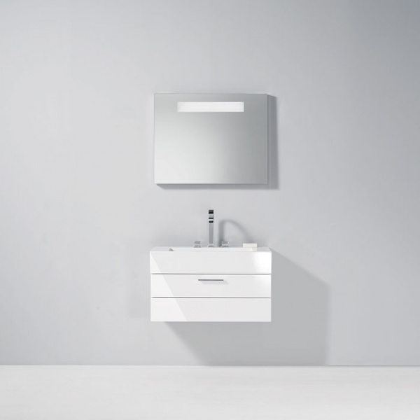 Burgbad Crono Раковина 81x42 см, 1 отв., цвет: белый