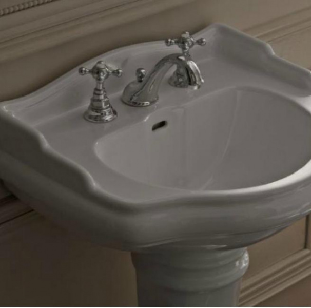 Kerasan Retro Смеситель для раковины на 3 отв. хром