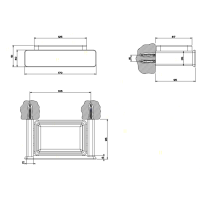 Gessi iSpa Мыльница подвесная, цвет: хром/белый