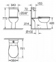 Унитаз-компакт Grohe Bau Ceramic 39558000