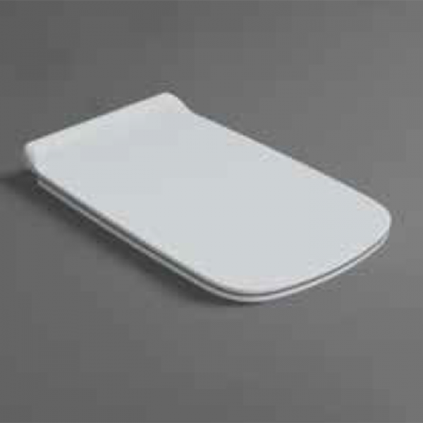 Simas Baden Baden Сиденье для унитаза цвет с микролифтом, цвет: белый/хром