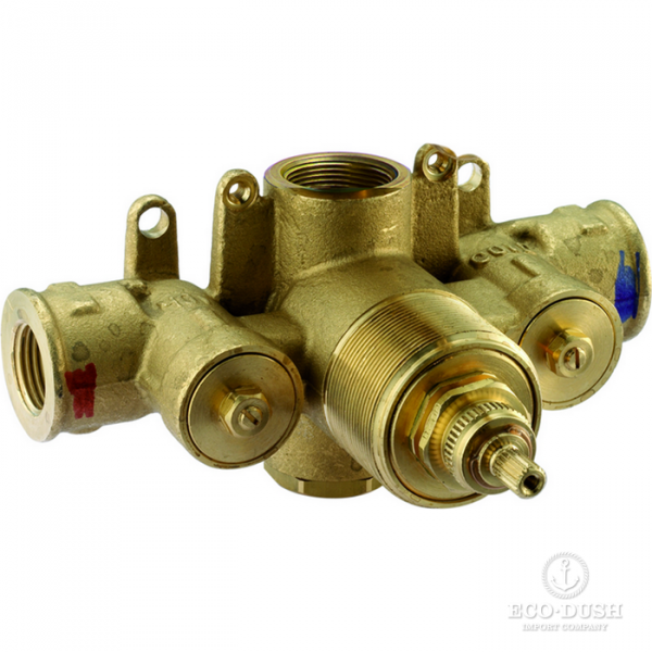 HUBER Встраиваемая часть термостатического смесителя 3/4" без запорного вентиля