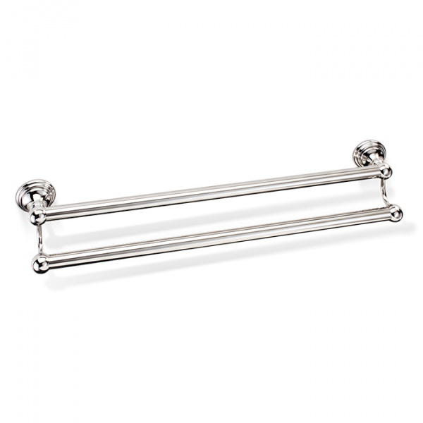 Decor Walther Classic HTD60 Полотенцедержатель двойной 60см, подвесной, цвет: никель полированный